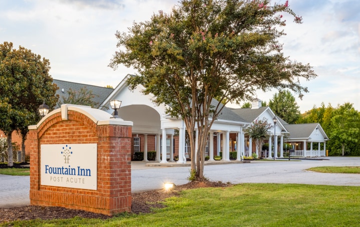 Fountain Inn Post Acute | Nursing Home | Fountain Inn Skilled Nursing ...